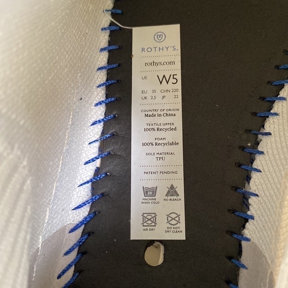 Rothy’s White Chelsea Sneaker Boot size 5 - Picture 10 of 11